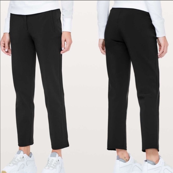 lululemon athletica Pants - Lululemon black On The Move Pant 4